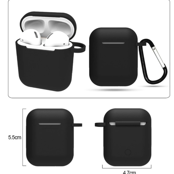 LAST ONE! New! White Silicon Airpod Holder - Picture 2 of 4